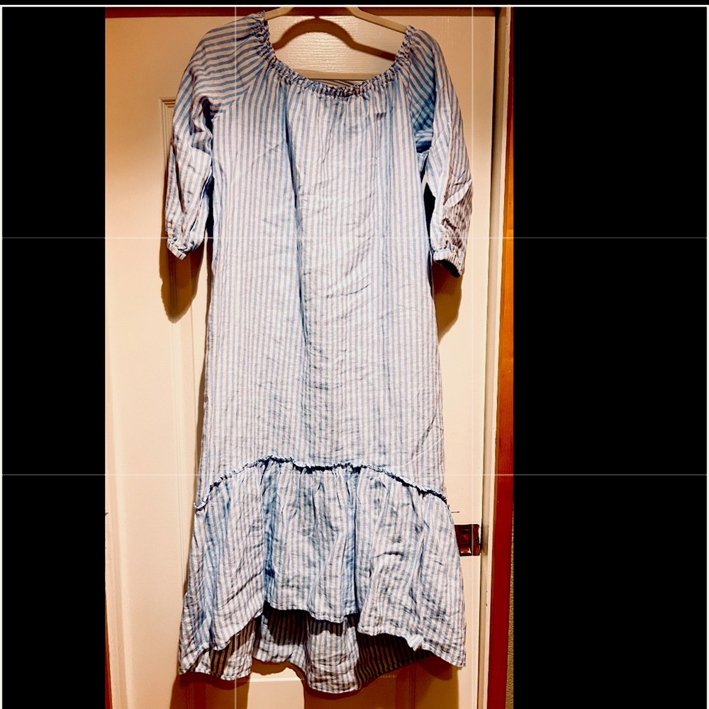 Saks Fifth Avenue linen dress